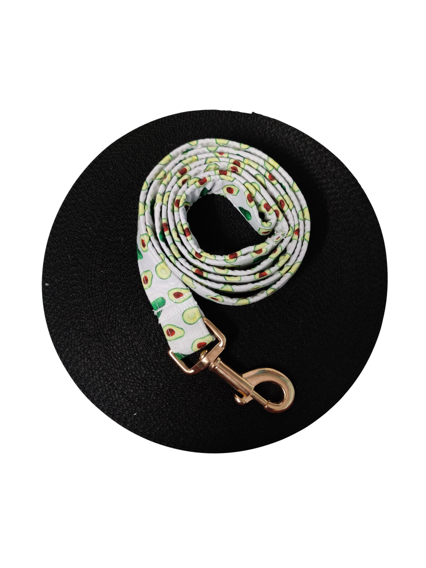 Avocado Collar + Leash + Classic Bow