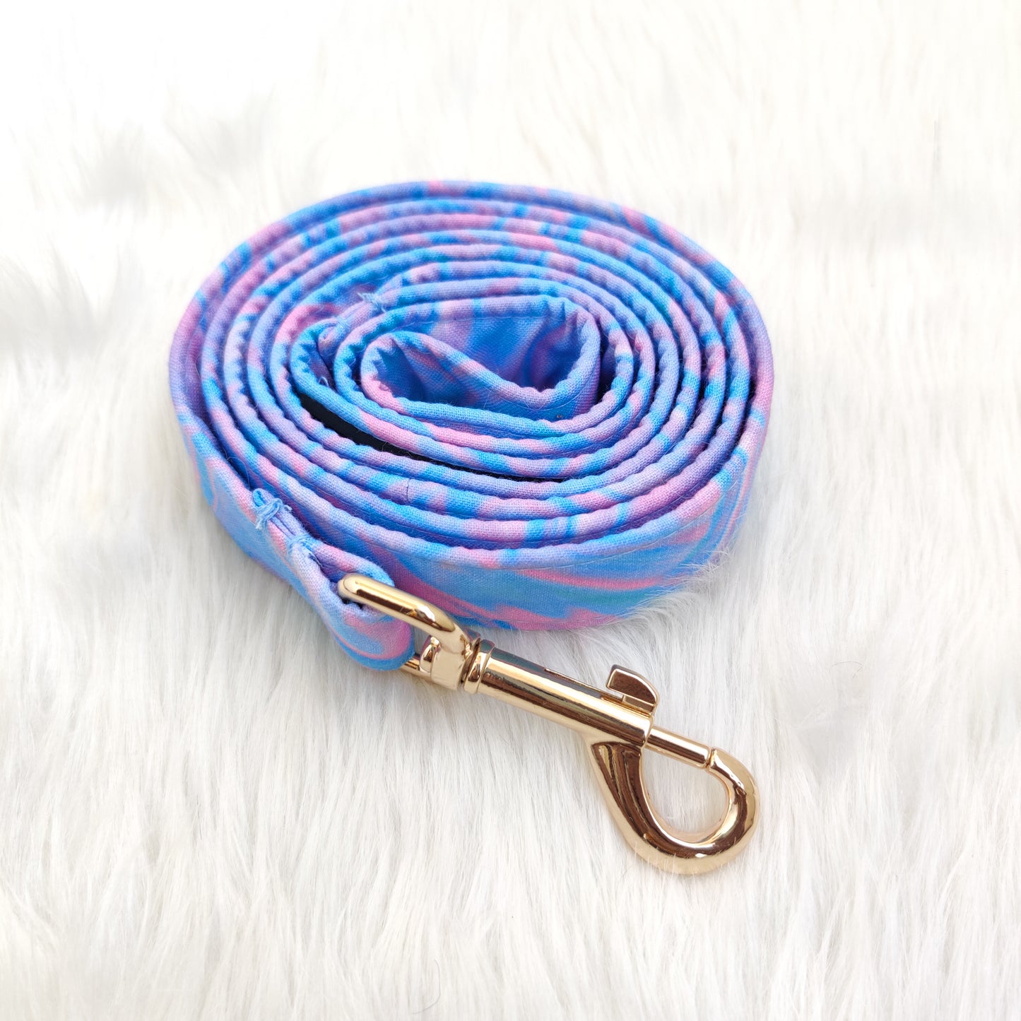 Marble Collar + Leash + Classic Bow