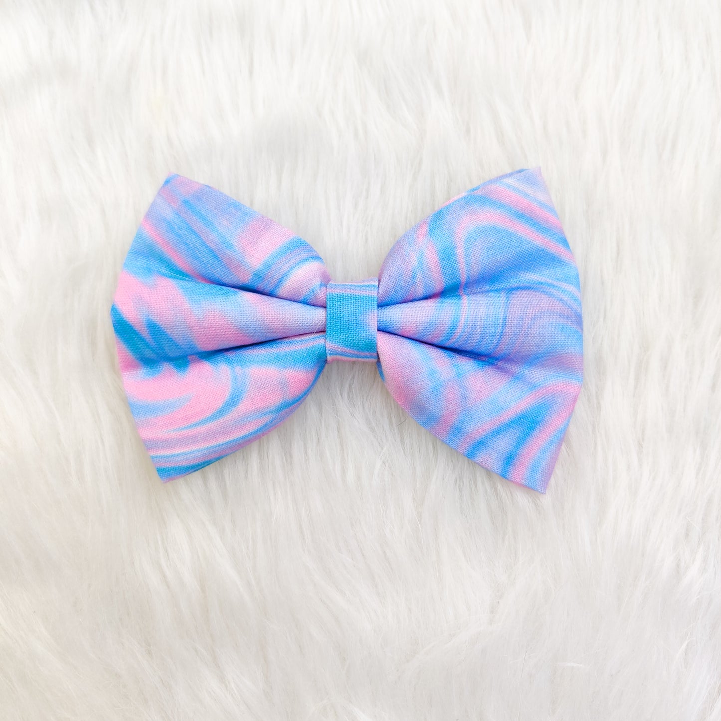Marble Collar + Leash + Classic Bow