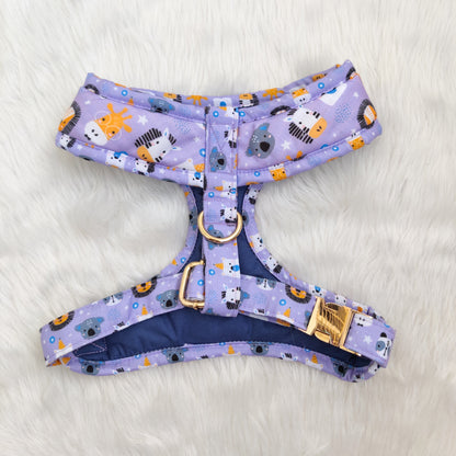 Kawaii Animal Harness + Collar + Leash + Sailor Bow