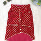 Maroon Velvet Kurta
